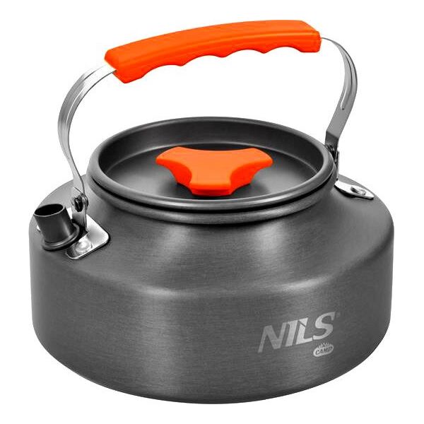 NC17118 CZAJNIK TURYSTYCZNY Z POKRYWKĄ  1,1 L NILS CAMP