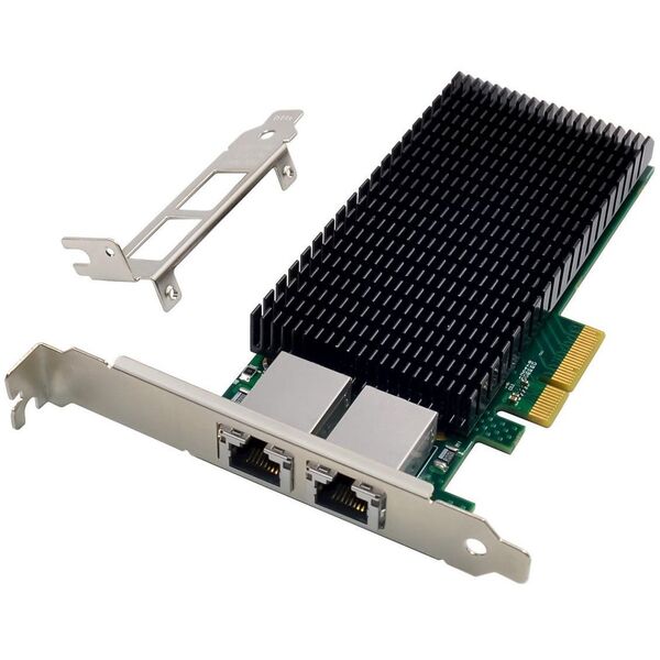 Network Card PCIe x4 X540-T2