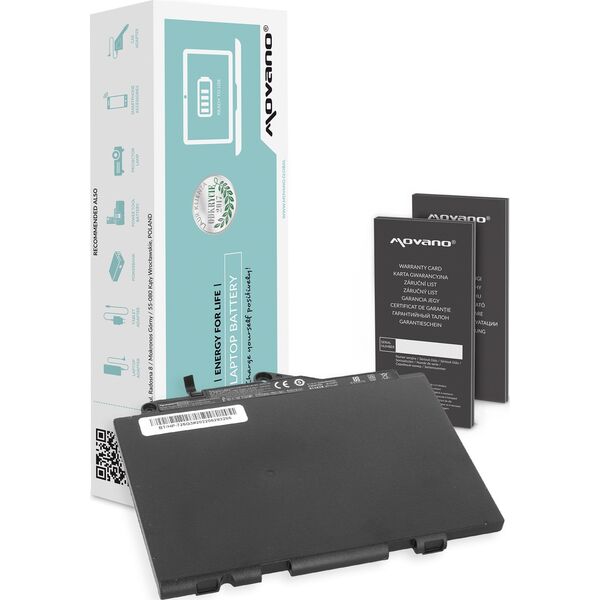 Bateria Movano Bateria SN03XL do HP EliteBook 725 820 G3
