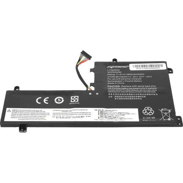 Bateria Movano Bateria L17C3PG2 do Lenovo Legion Y530 Y730 Y7000
