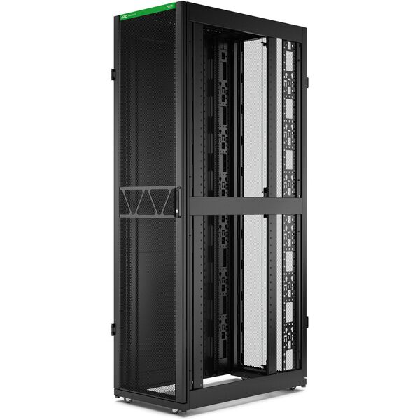 APC NetShelter SX Gen 2 - Ντουλάπα δικτύου - 2258 (Υ) x 600 (Π) x 1070 (Β) χιλιοστά, με πλευρές - επιδαπέδια - Μαύρο - 48U - 48.3 εκ (19") - Συμμόρφωση με TAA