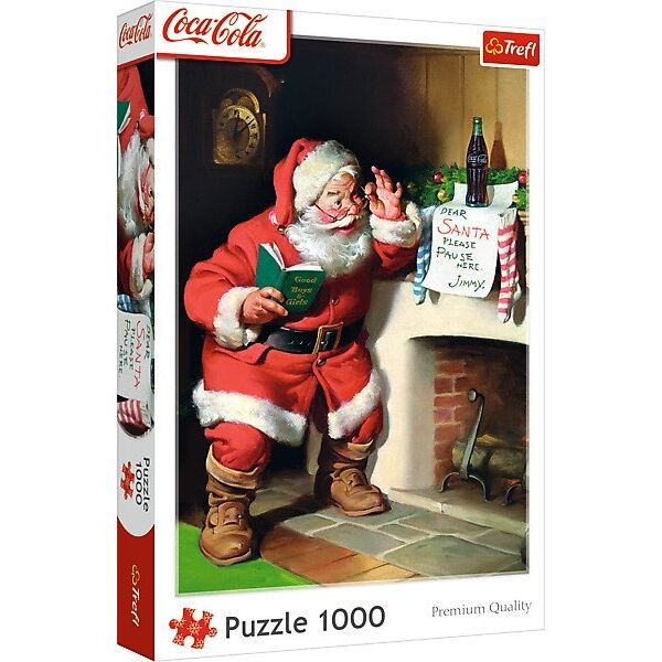 PUZZLE 1000EL TREFL XMAS COCA-COLA MIKOLAJ PUD6