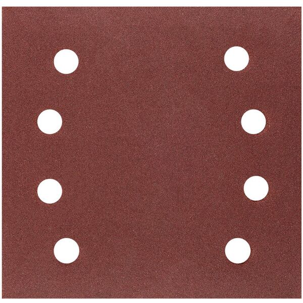 Papiery ścierne na rzep, kwadrat 113 x 113 mm, P240, 5 szt., z 8 otworami do 04-623