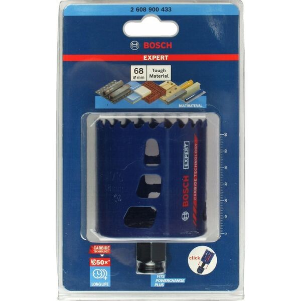 Bosch BOSCH hole saw ToughMaterial 67mm - 2608900432 EXPERT RANGE