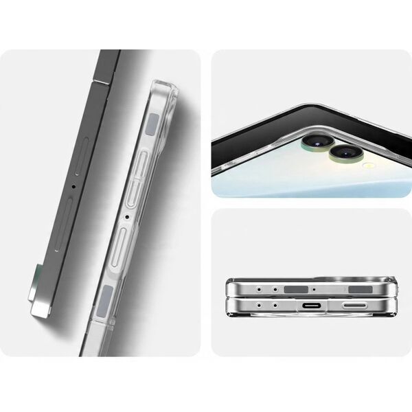 SPIGEN AIRSKIN MAG MAGSAFE GALAXY Z FLIP 7 CRYSTAL CLEAR/WHITE