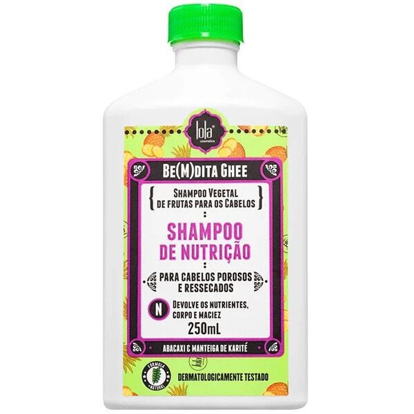 Lola Cosmetics Be(M)dita Ghee odżywczy szampon do włosów z ananasem i masłem bacuri 250ml