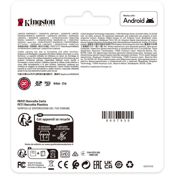 Karta pamięci SD 128GB Canvas Select Plus Gen3 150MB/s