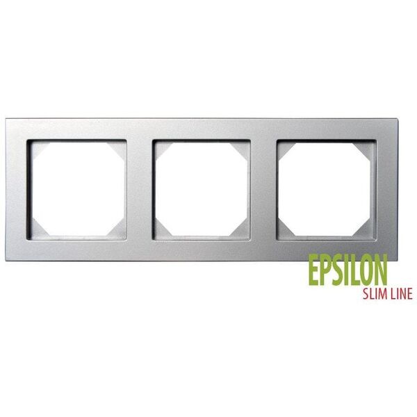 ΚΟΡΝΙΖΑ EPSILON SLIM K14-145-03 ΜΕΤΑΛΛΙΚΗ C