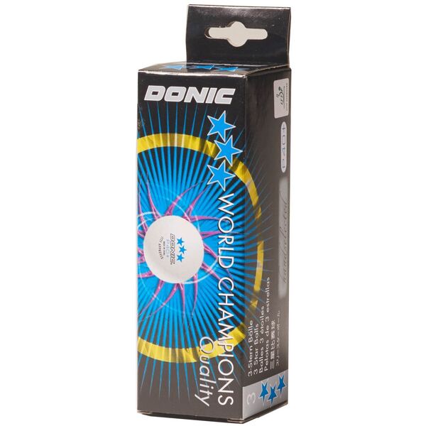 ΜΠΑΛΑ ΠΙΝΓΚ ΠΟΝΓΚ DONIC P40+ 3 ΑΣΤΕΡΙΑ 3 ΤΕΜ