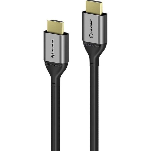 Kabel Alogic HDMI - HDMI 2m srebrny (ULHD02-SGR)