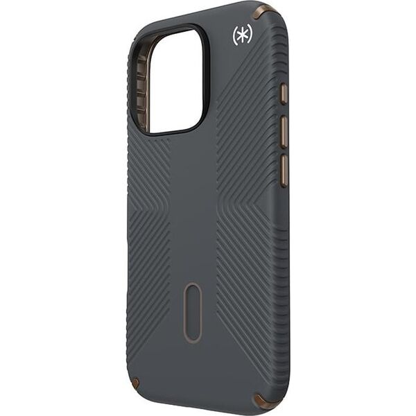 Speck Speck Presidio2 Grip ClickLock & MagSafe - Etui iPhone 16 Pro (Charcoal Grey / Cool Bronze / White)