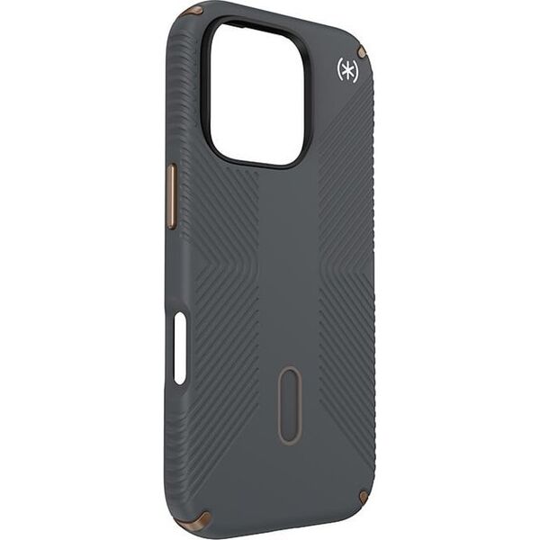 Speck Speck Presidio2 Grip ClickLock & MagSafe - Etui iPhone 16 Pro (Charcoal Grey / Cool Bronze / White)