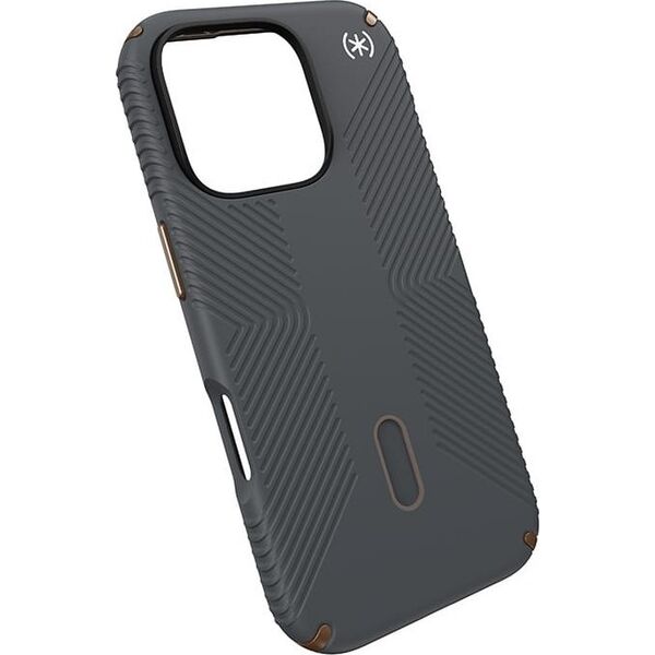 Speck Speck Presidio2 Grip ClickLock & MagSafe - Etui iPhone 16 Pro (Charcoal Grey / Cool Bronze / White)