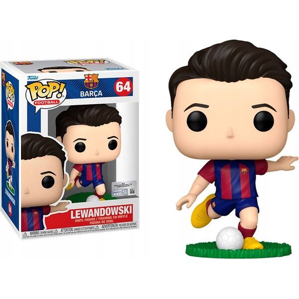 Figurka Funko Pop FUNKO POP! Vinyl Figure: Barcelona - Robert Lewandowski