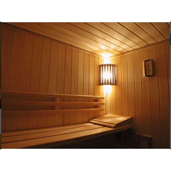 SAUNA PINE WOOD LIGHT FIXTURE SHADE