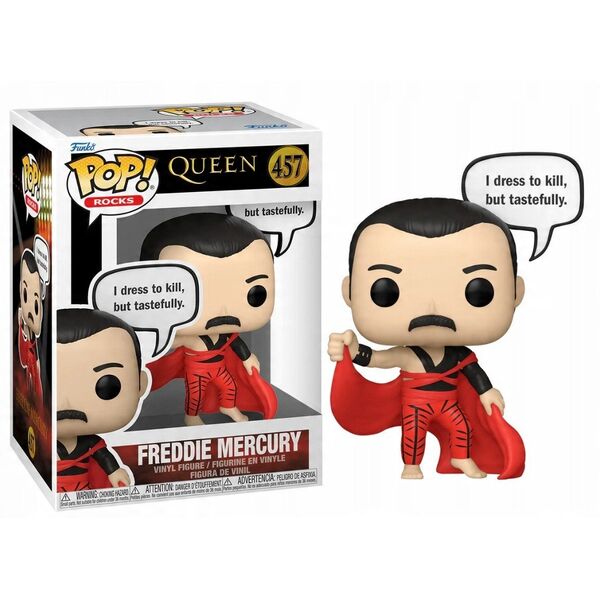 FUNKO POP! Vinyl Figure: Queen - Freddie Mercury (Sayings)