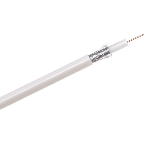 Cabletech Kabel koncentryczny F690BV.A biały szpula 305m