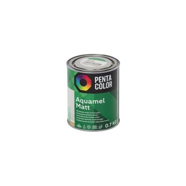 Pentacolor ΒΑΦΗ AQUAMEL ΠΡΑΣΙΝΟ 0.7 KG, ΜΑΤ
