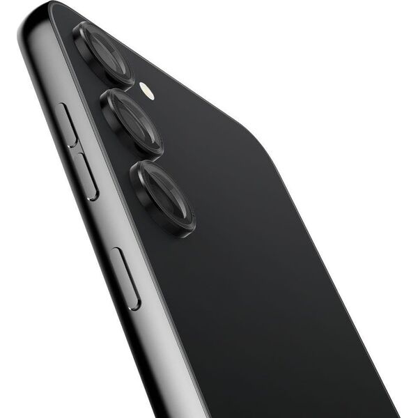 Spigen Spigen Glass EZ Fit Optik Pro 2 Pack, black - Samsung Galaxy S23/S23+