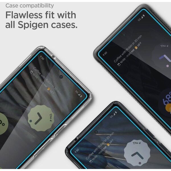 Spigen Spigen ALM Glas.Tr Google Pixel 7A 2τμχ. γυαλί ασφαλείας AGL05968