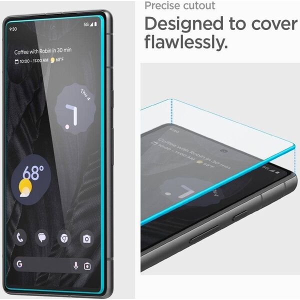 Spigen Spigen ALM Glas.Tr Google Pixel 7A 2τμχ. γυαλί ασφαλείας AGL05968