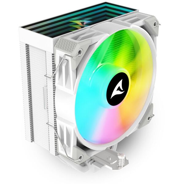 Sharkoon A50 RGB Procesor Chłodnica powietrza 12 cm Biały 1 szt.