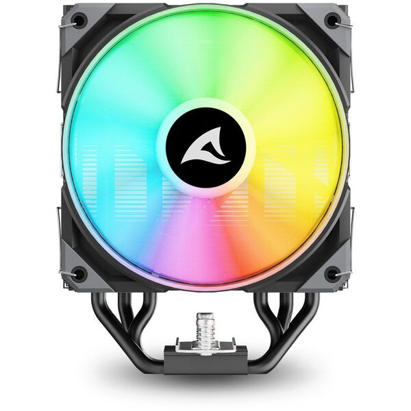 Sharkoon A50 RGB Procesor Chłodnica powietrza 12 cm Czarny 1 szt.