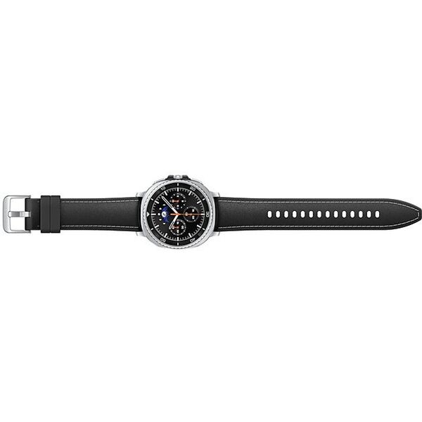 Samsung Galaxy Watch 8 Classic 3,3 cm (1.3") AMOLED 46 mm Cyfrowy 438 x 438 px Ekran dotykowy Srebrny Wi-Fi GPS
