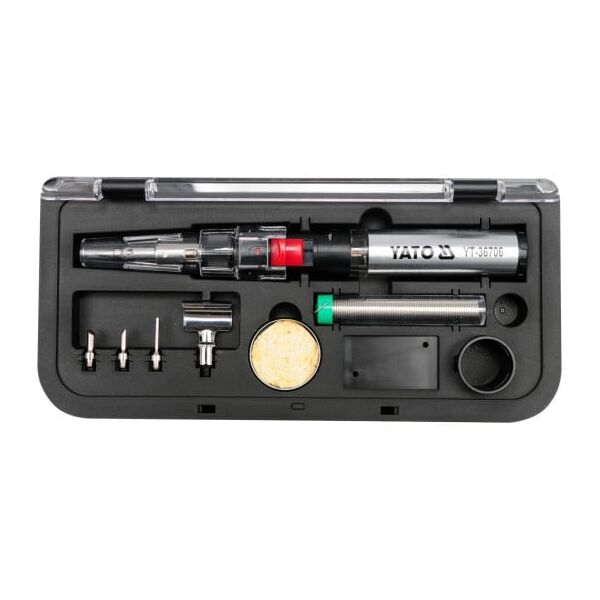 Yato Lutownica gazowa 3w1 z akcesoriami 30-125W (YT-36706)