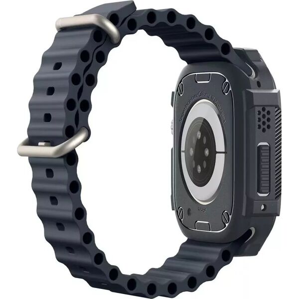 Spigen Spigen Rugged Armor, dark gray - Apple Watch Ultra 2/1 49mm