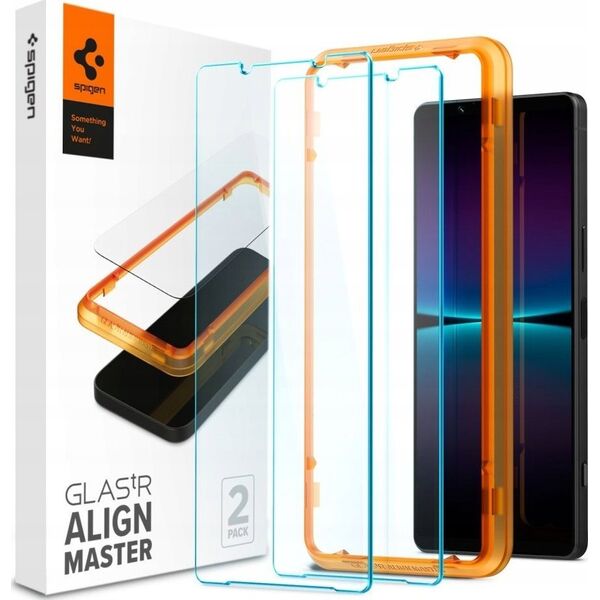Spigen TEMPERED GLASS SPIGEN ALM GLAS.TR 2-PACK SONY XPERIA 1 VI CLEAR