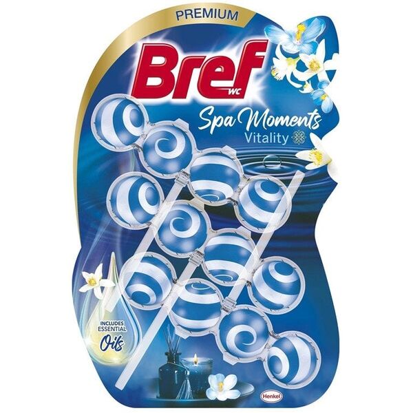 Καθαριστικό WC - Φρέσκο Bref Spa Mom Vit 3x50g