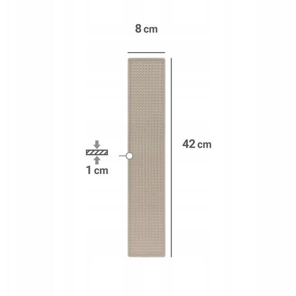 Στενή βάση αποστράγγισης πιάτων SLIM, 42 x 8 cm
