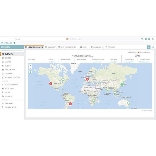 HPE Aruba Central 62/29xx A 1y E-STU