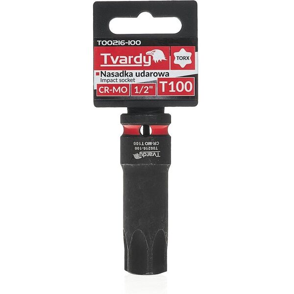 Nasadka udarowa TORX 1/2" T100 CR-MO (8/40)
