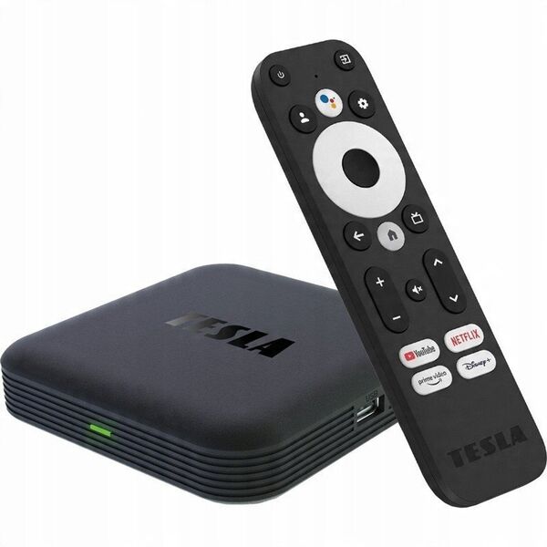 TESLA Odtwarzacz multimedialny XG600 4K, Google TV, Dolby Atmos czarny