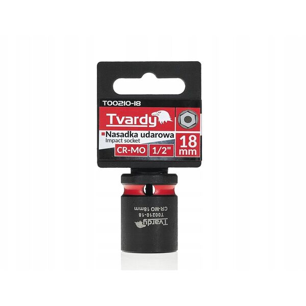 Καρυδάκι κρούσης 1/2" 6-γωνιακό 18mm CR-MO (10/120)