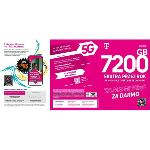 Starter 20zł T-Mobile χωρίς όρια
