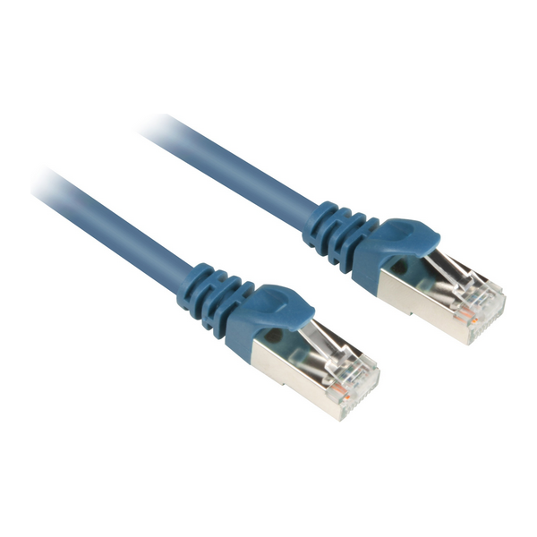 Sharkoon CAT 6 Patchcord SFTP Niebieski 3M (4044951014729)
