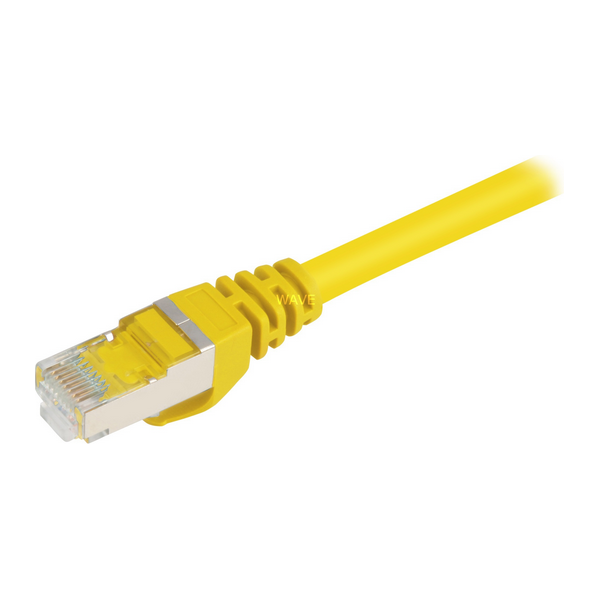 Sharkoon CAT 6 Patchcord SFTP Żółty 5M (4044951014804)
