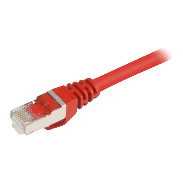 Sharkoon CAT 6 Patchcord SFTP Czerwony 3M (4044951014934)