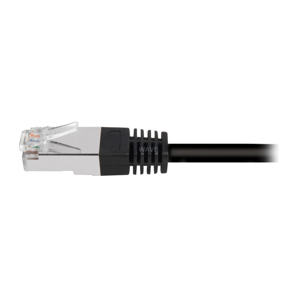 Sharkoon CAT 6 Patchcord SFTP Czarny 3M (4044951015009)