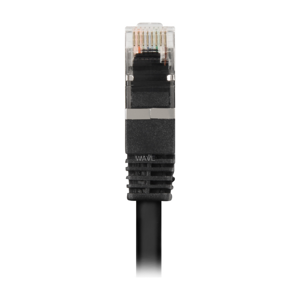 Sharkoon CAT 6 Patchcord SFTP Czarny 3M (4044951015009)