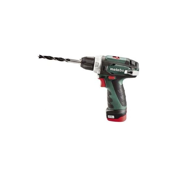 Wiertarko-wkrętarka Metabo PowerMaxx BS 12 12 V 2 x akumulator 2 Ah