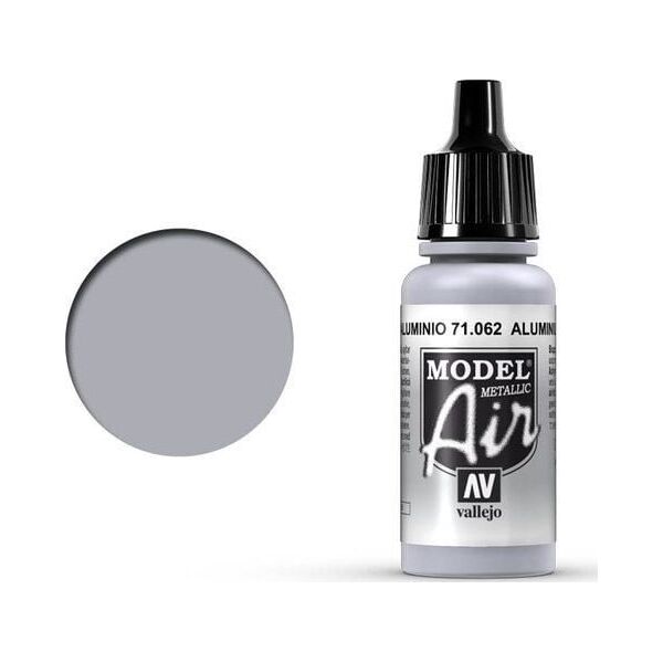 Vallejo Vallejo Model Air Aluminum Metallic 71.062 uniwersalny