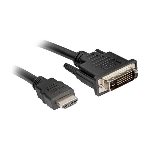Kabel Sharkoon HDMI - DVI-D 3m czarny (4044951015221)