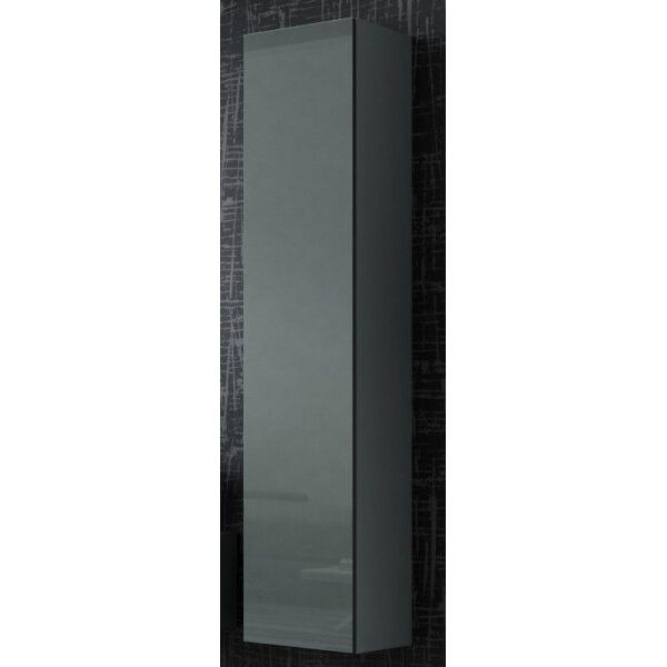 Cama Meble Witryna VIGO pełna'180' 180/40/30 szary/szary poł