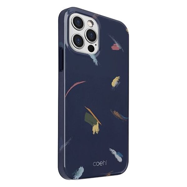 Uniq UNIQ etui Coehl Reverie Apple iPhone 12 Pro Max niebieski/prussian blue