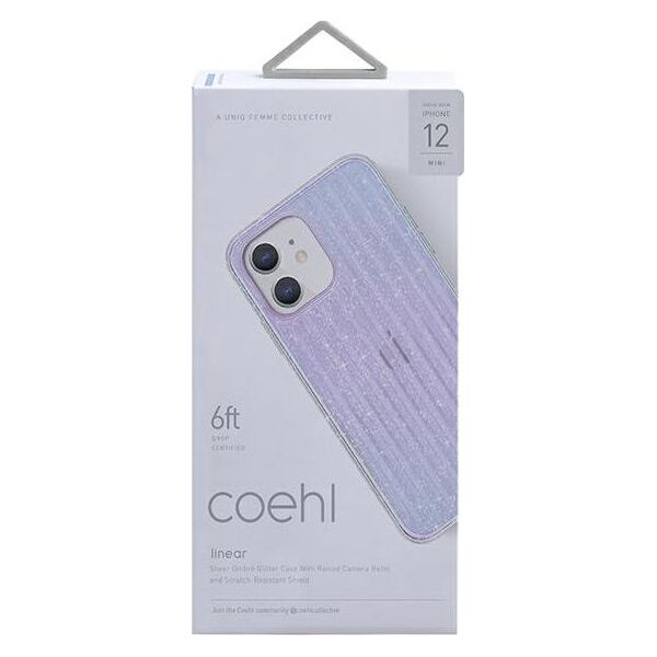 Uniq UNIQ etui Coehl Linear iPhone 12 mini 5,4" stardust