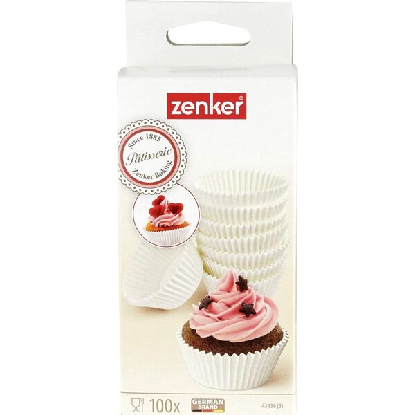 ZENKER FOREMKI PAPIEROWE DO MUFFINEK 100SZT 7CM 43436
